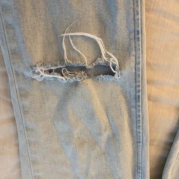 Rag & Bone Ankle Cigarette Bleached Jeans in Dean (J1) - Picture 7 of 8